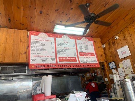 Updated menu as of 9-21-21