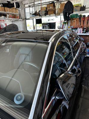 Plastic protection masking for polishing process