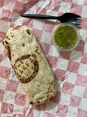 Steak Breakfast Burrito