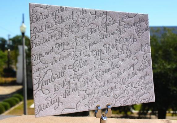 Calligraphy by Jennifer