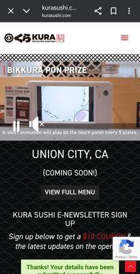 Coming to Union City soon, where Mountain Mike's used to be