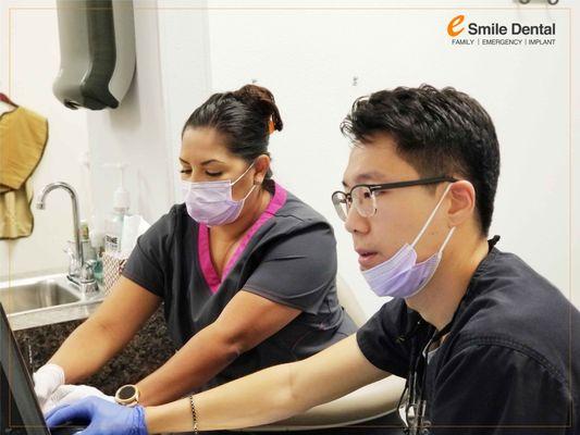 Dr. Jason Kim & Staff - eSmile Dental Family Emergency Implant | Dentist of Carrollton, TX