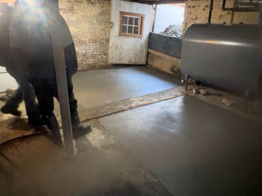 Diamond cut concrete cutting