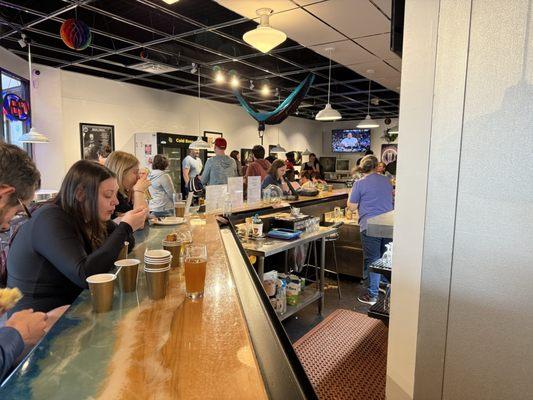 Saturday evening soup contest.