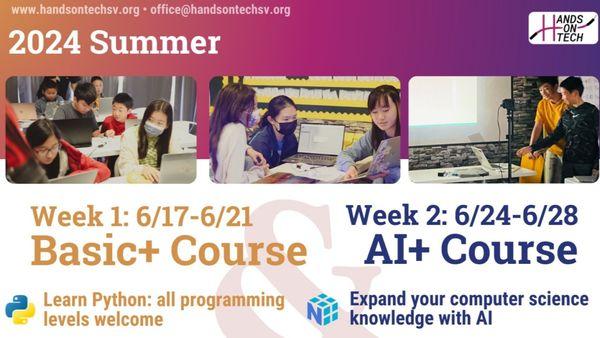 2024 Summer Classes Open for Enrollment!