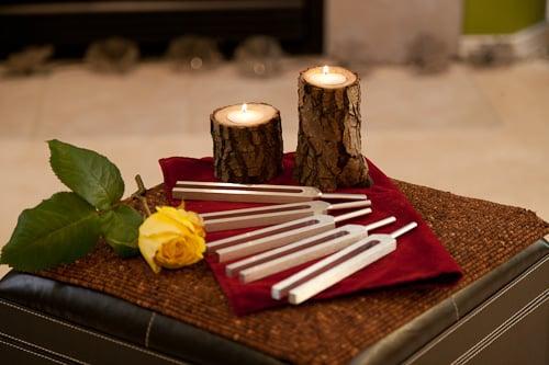 Vibration therapy through the use of toning with sound helps muscles relax and allows for deeper massage comfortably