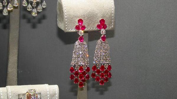 and I'll take this pair of earrings....