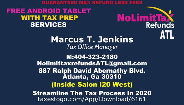 No Limit Tax Refunds - Atlanta