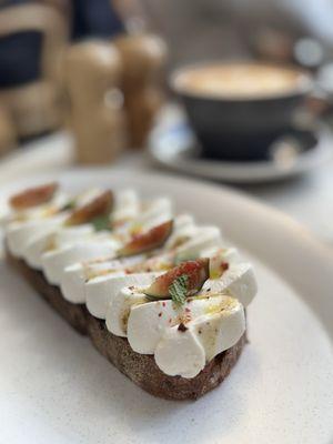 Whipped Ricotta Toast