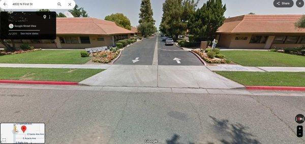 Entrance to the Fashion Fair Professional Center