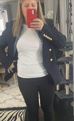 4 weeks post surgery in compression and post surgery bra