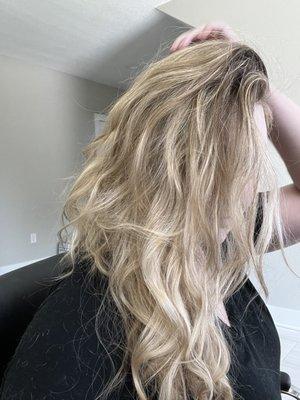 Blonde balayage