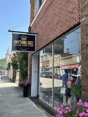 Exterior and store sign