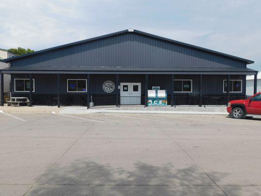 The front of the store