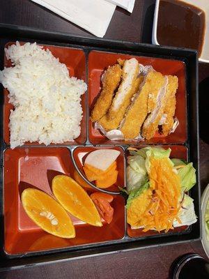 Tonkotsu rice bento