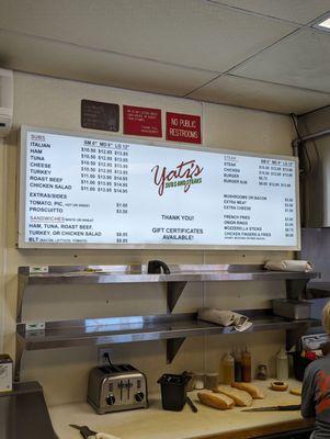 Yatz's Subs and Steaks