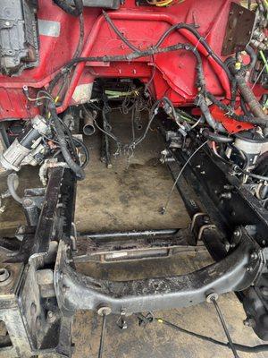 Engine swap in f650 roll back