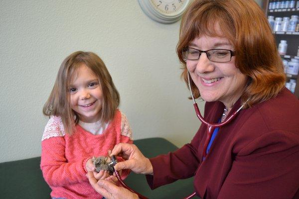 Offering naturopathic care for the entire family...and sometimes stuffed animals.