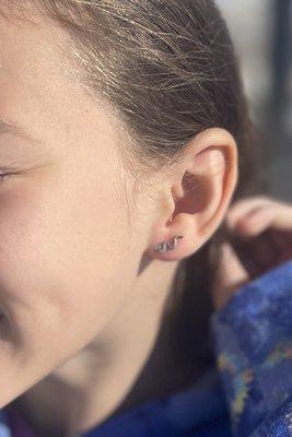 Ear piercing