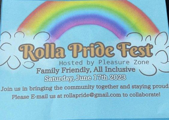 They are advertising a "Family Friendly , All Inclusive" drag show. This is disgusting!!! Leave our child alone!