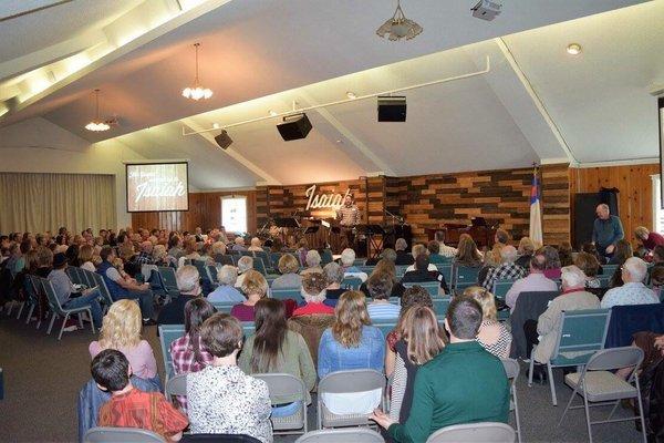 Sunday worship at Abundant Life