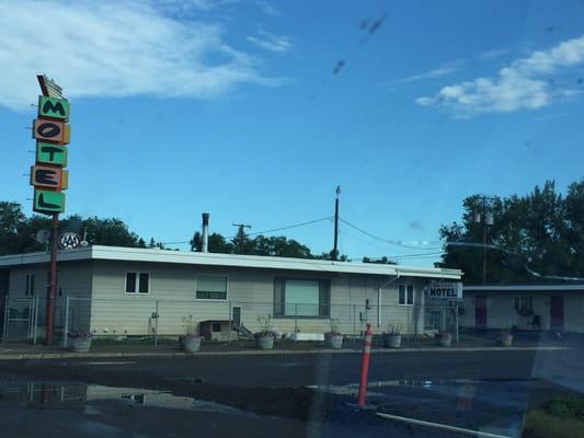 Looks kinda iffish on the outside but the rooms are actually pretty decent!