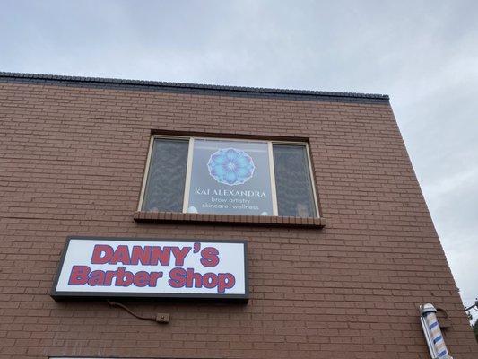 Outside view of business