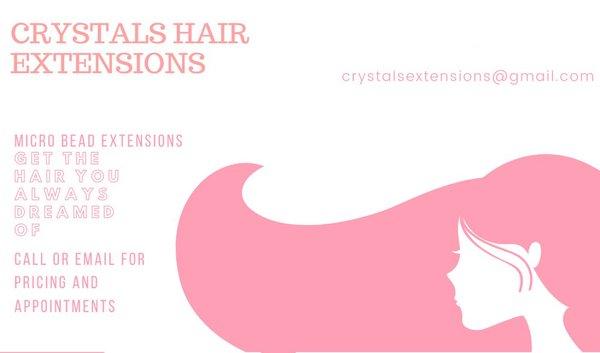 Crystals Hair Extensions
