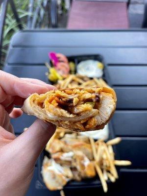 Chicken shawarma combo