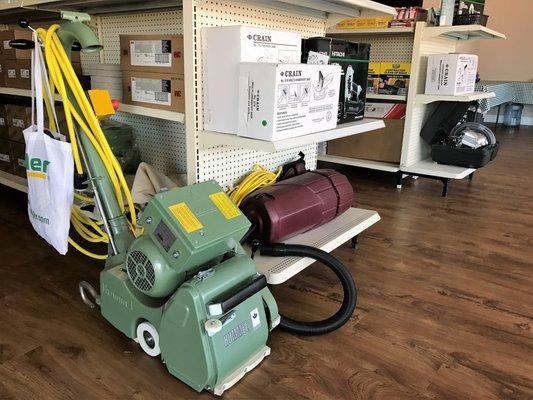 We have tools, parts and hard machines.