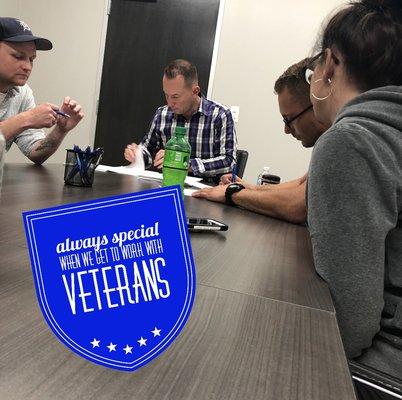 Closing Day for a great US Veteran client