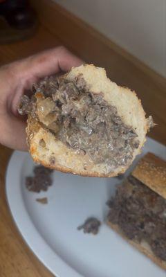 Awesome cheesesteak