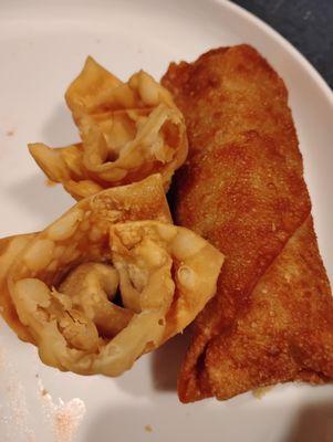 Nasty Egg roll & Fried Wonton