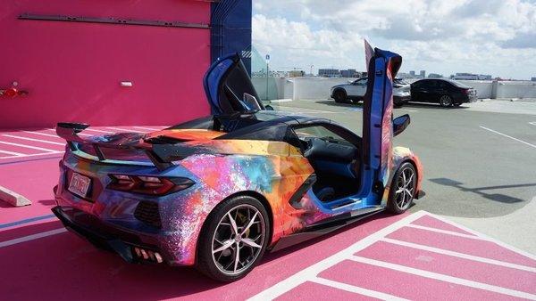 C8 Corvette Full Custom Wrap