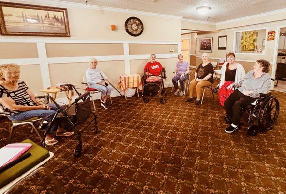 Retirement Home Improv Classes