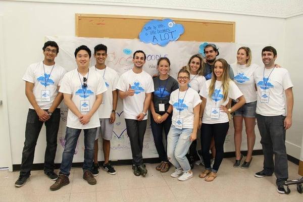 The DBP Staff and founder at our Back to School Charity Flash Mob!