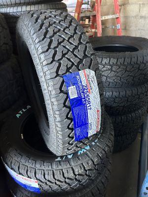 New Atlander tires