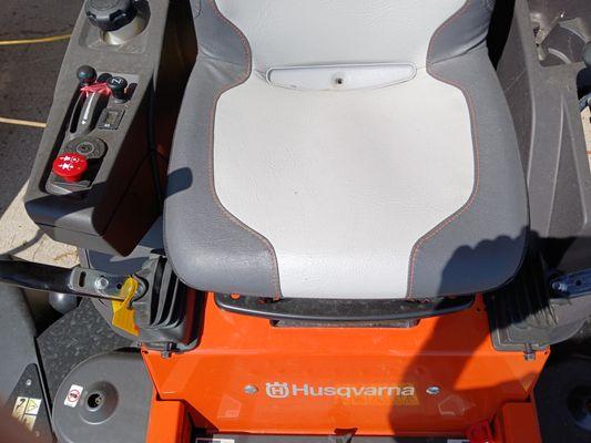 Do you see a sticker telling you not to pull on arm