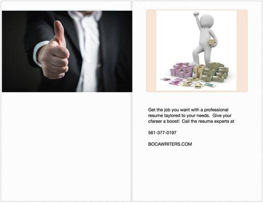 Boca Writers Resume Service