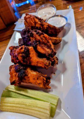 Wings, blackened mojo