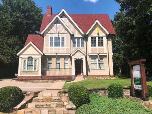 Our new office location is next to Wells Fargo Bank across from Ansley Mall