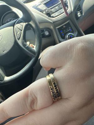 gold plating wearing off