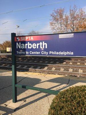 Septa Narberth Station
