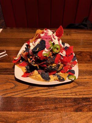 Trash Can nachos. Pretty good.