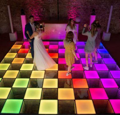 3D LED Lighting Dance Floor
Starting from:
$1000 - 12 x 12
$1400 - 14x14 up to 24x24
