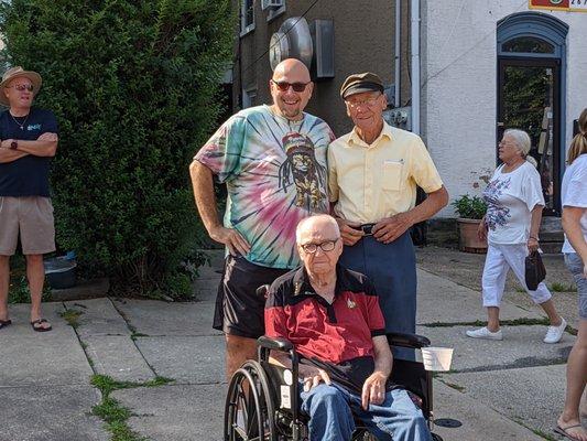 The hospice patient in the chair was given three weeks to live, and has recently died a full year past prognosis