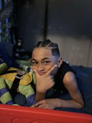 Braids and cut by Nancy