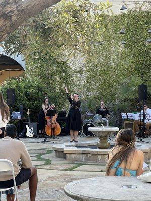 Spring 2025 recital in the courtyard of Mosaic Locale!