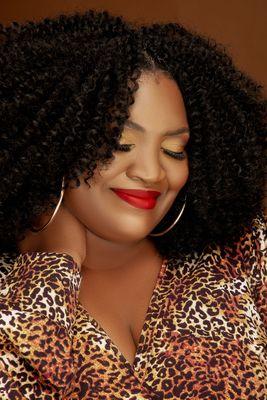 Hairstylist Stefanie Williams