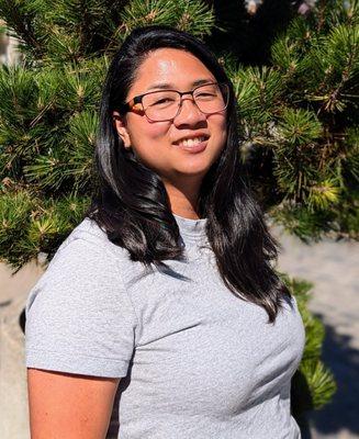 Our massage therapist, Stephanie Kwock